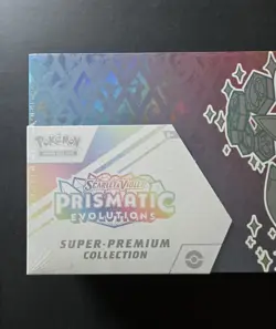 Pokemon TCG Scarlet & Violet Prismatic Evolutions Super Premium Collection Box - Image 3