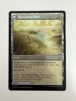 Razorgrass Ambush / Field Foil MTG Magic the Gathering Card NM Near Mint MH3 - Image 2