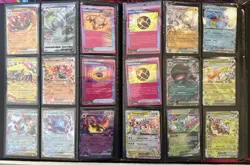 Huge Pokemon Card Collection Bulk Binder Folder Bundle/Lot - Image 1