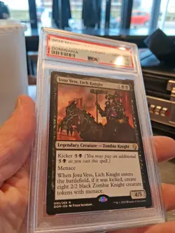 Josu Vess Lich Knight PSA 10 Gem Mint Magic The Gathering Dominaria 95 MTG Card - Image 3