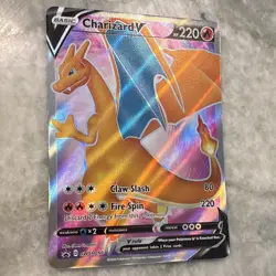 Charizard V SWSH260 Sword & Shield Promo Cards Promo Holo English 220 HP - Image 1