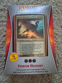 MTG Commander 2013 Power Hungry SEALED Prossh Deck Magic the Gathering - Image 1