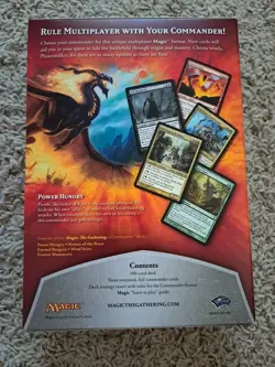 MTG Commander 2013 Power Hungry SEALED Prossh Deck Magic the Gathering - Image 2
