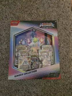Pokemon TCG: Scarlet & Violet Prismatic Evolutions - Binder Collection (Sealed) - Image 1