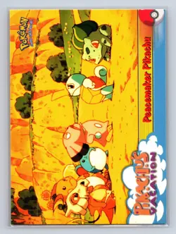 Peacemaker Pikachu #46 Topps The First Movie Trading Cards Pokemon LP - Image 1