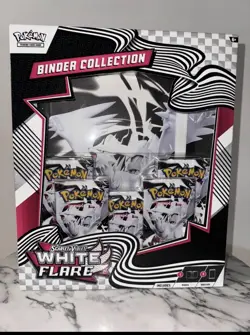 Pokemon TCG Scarlet & Violet—White Flare Binder Collection - Image 1