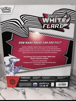 Pokemon TCG Scarlet & Violet—White Flare Binder Collection - Image 2