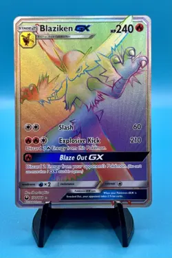 Pokemon TCG Blaziken GX Secret 170/168 Celestial Storm - Image 1