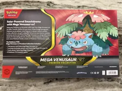 Pokemon TCG Mega Venusaur ex Premium Collection Box Sealed New - Image 2
