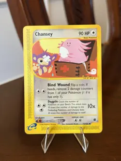 Chansey Expedition Base Set - 72/165 Regular Pokemon Uncommon - LP - Image 1