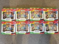 Pokemon TCG: First Partner Illustration Collection Box Series 1 Sealed x8 - Image 1