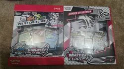 Pokemon Scarlet & Violet Black Bolt White Flare Binder Poster Box Collection - Image 1