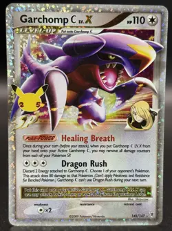 Pokemon TCG - Garchomp C LV.X 145/147 Celebrations: Classic Collection Holo - Image 1