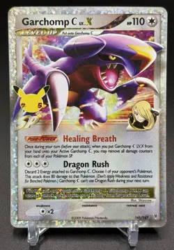 Pokemon TCG - Garchomp C LV.X 145/147 Celebrations: Classic Collection Holo - Image 3