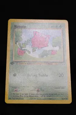 Hoppip 1st Edition 55/75 NM Neo Discovery Regular Common Pokemon TCG Card - Image 2