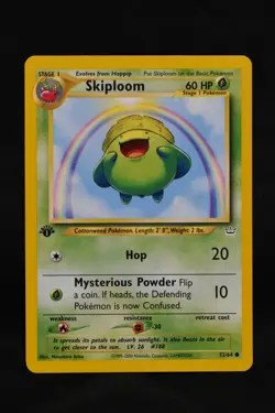 Skiploom 1st Edition 52/64 NM Neo Revelation Regular Common Pokemon TCG Card - Image 2