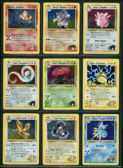 Complete Gym Heroes Set 132/132 Vintage Unlimited Pokemon Cards HOLO 2000 - Image 3