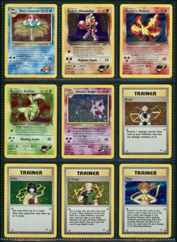Complete Gym Heroes Set 132/132 Vintage Unlimited Pokemon Cards HOLO 2000 - Image 5