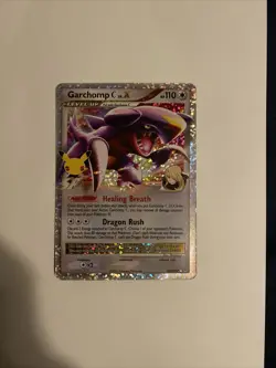 Pokemon TCG Garchomp C LV.X Celebrations: Classic Collection 145/147 Holo Ultra - Image 1
