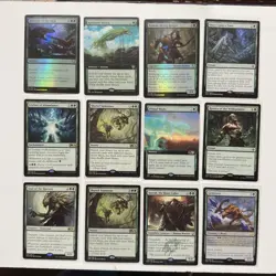 Magic the Gathering, Lot Of 12 Cards, Foil And Normal - Image 1