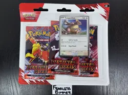 Pokemon TCG: Destined Rivals Kangaskhan & Zebstrika Set 3 Booster Pack - Image 4