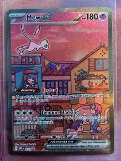 Mew ex SVP 053 Pokemon Scarlet Violet 151 Black Star Promo - Image 1