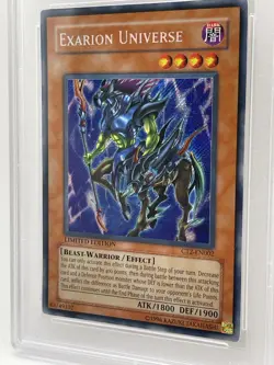 Exarion Universe 2005 PSA 9 MINT Secret Rare CT2-EN002 Collector Tins Yugioh - Image 4