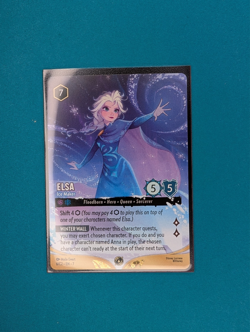 Disney Lorcana Elsa Ice Maker [Non-foil] Promo DLC Challenge 6/C2 EN 7 - Image 1