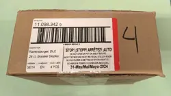 Disney Lorcana Set 4 Ursula's Return Booster Box Case Sealed - Image 1