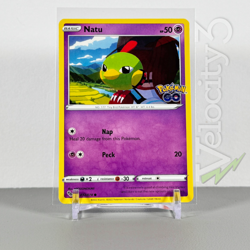 Pokemon TCG Card - Natu 32/78 Common | 2022 Pokemon Go | NM/Mint - Image 1