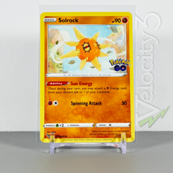 Pokemon TCG Card - Solrock 39/78 Uncommon | 2022 Pokemon Go | NM/Mint - Image 1