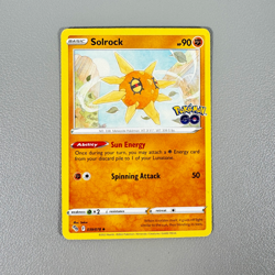 Pokemon TCG Card - Solrock 39/78 Uncommon | 2022 Pokemon Go | NM/Mint - Image 2
