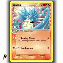 Pokemon Delta Species Holon Phantoms Seadra 52/110 Non Holo Uncommon Card NM - Image 1