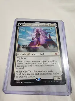 Ojer Taq Deepest Foundation Card Lot of 2 Magic the Gathering M 0026 LCI EN - Image 2