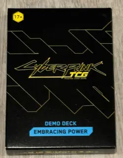 Cyberpunk TCG Pre-Release Demo Deck: Embracing Power, Anime Expo 2026 (30 Cards) - Image 1