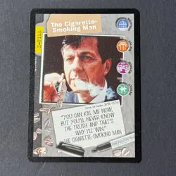 THE X FILES X-FILE: THE CIGARETTE SMOKING MAN CARD 1996 FOX - Image 1