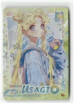 TSUKINO USAGI LR CDS-LR-01 Sailor Moon FIRST CLUB Collectible Card - Image 1
