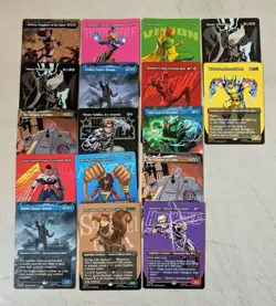 Magic Marvel Superheroes Borderless Legendary Heroes Rare Cards - Image 1