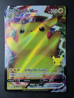 Pikachu VMAX SWSH: Celebrations Promo Cards SWSH062 - Pokemon TCG - Image 1