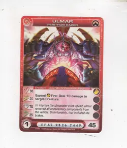 Chaotic creature card Underworld Ulmar Perithon Racer Mid Energy Common - Image 1