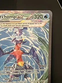 Pokemon Garchomp TCG EX Special Illustration Rare Card 245/182 Paradox Rift NM - Image 4