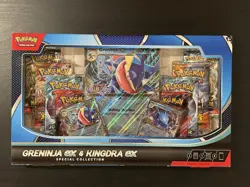 Pokemon Trading Card Game Greninja ex and Kingdra ex Special Collection Box - Image 1