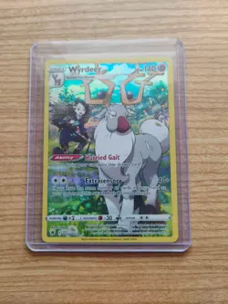 Pokemon TCG Wyrdeer Sword & Shield Astral Radiance Holo Rare Card TG06/TG30 - Image 1