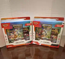Pokemon TCG First Partner Illustration Collection Series 2 Box Lot of (2) 🔥 - Image 1