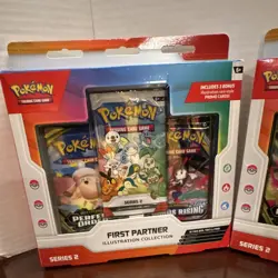 Pokemon TCG First Partner Illustration Collection Series 2 Box Lot of (2) 🔥 - Image 2