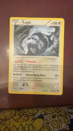 Lugia 78/124 Rare Fates Collide Pokemon Near Mint - Image 1