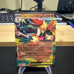 Mega Delphox ex 008/084 Double Rare - Pokemon TCG - Pitch Black - NM - Image 1