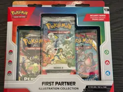 Pokemon First Partner Illustration Collection Series 2 Sealed - Image 1