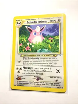 LIGHT WIGGLYTUFF GRODOUDOU LUMINEUX - 54/105 - Neo Destiny FRENCH - Pokemon - LP - Image 1