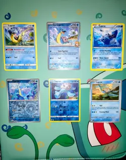 Pokemon TCG Lapras Lot LP Reverse Holo - Image 1